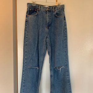 BRAND NEW Zara 90's Full Length Jeans Size 8